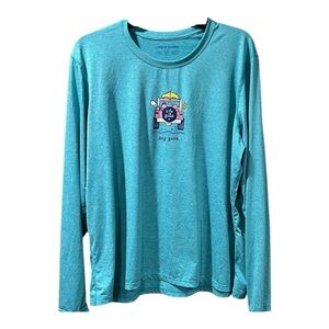 Life is Good Dog Gone long sleeve sz L